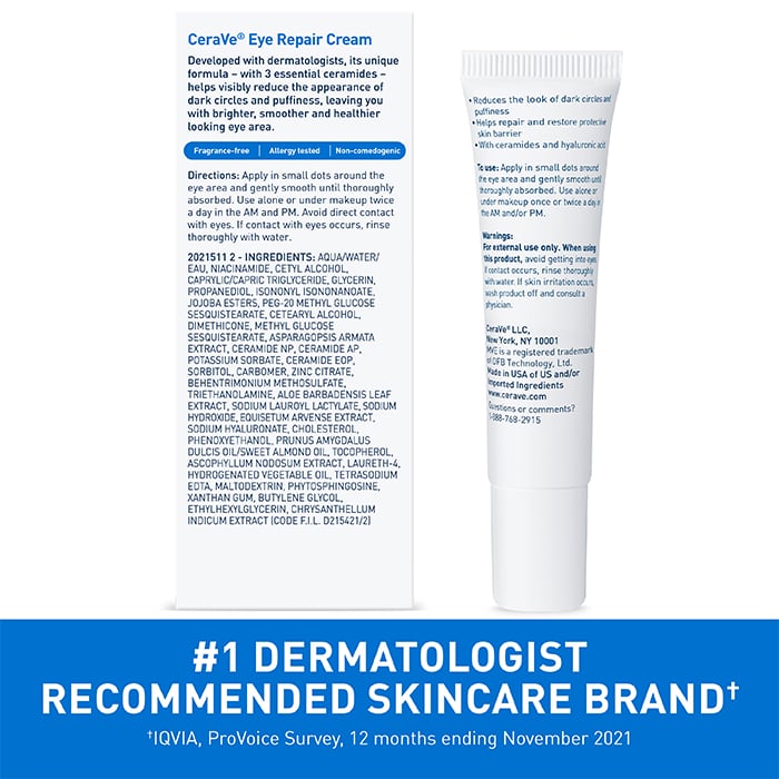 CeraVe Skincare Moisturizers Eye Repair Cream